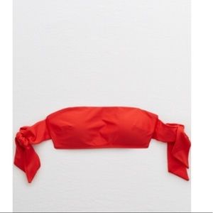 NWT Aerie Red bathing suit top
